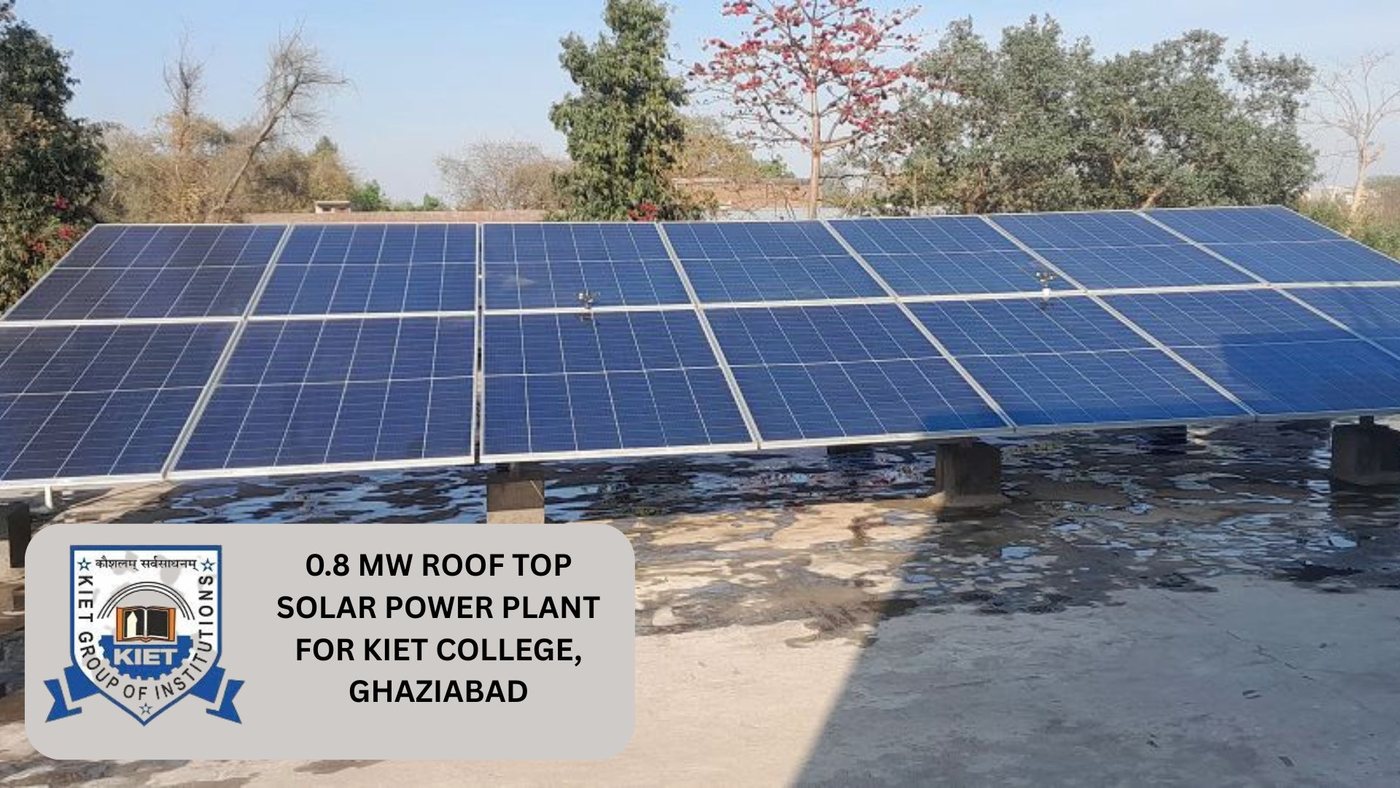 0.8 MWp — KIET, Ghaziabad