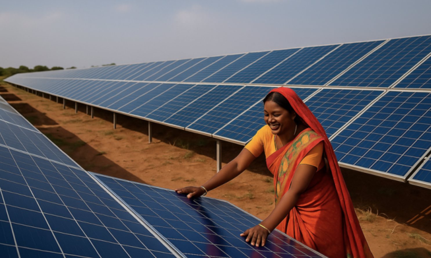 Decentralized solar energy in rural India